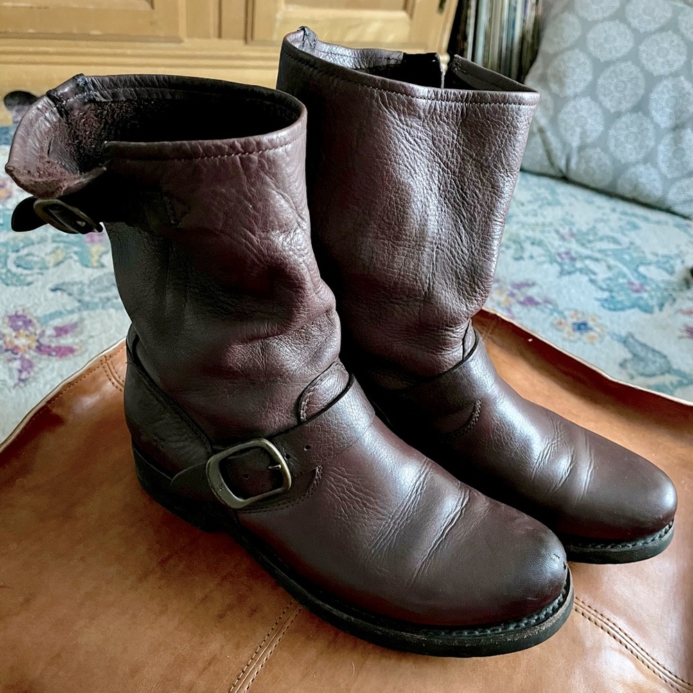 Frye Veronica redwood ankle slouch boot 7.5